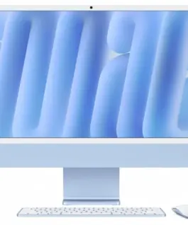 Apple iMac 24 inch: M4 10/10 16GB 256GB SSD - Blue