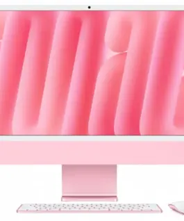 Apple iMac 24 inch: M4 10/10 16GB 512GB SSD - розов