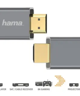 Hama HDMI кабел ultra high speed 3m