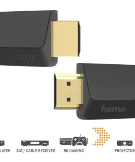 Hama кабел HDMI ultra high speed 3m