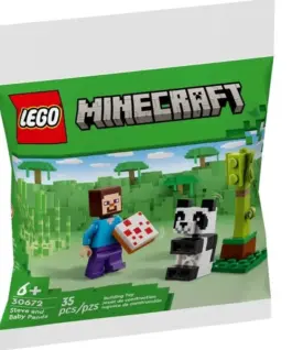 LEGO Конструктор Minecraft 30672 Steve i mała panda