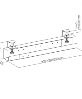 Maclean Under-desk кабел organizer MC-333
