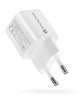 everActive PHONE зарядно GAN 1X US B, 1X USB-C 20W бял - Image 5