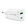 everActive PHONE зарядно GAN 1X US B 1X USB-C 45W бял