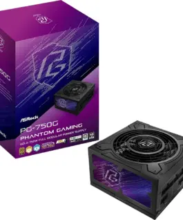 ASRock захранващ блок PG-750G 750W 80PLUS GOLD full modular