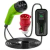 Qoltec Mobile зарядно for EV 2in1 type2 7kW CEE 3PIN