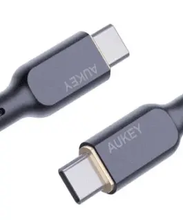AUKEY AUKEY CB-KCC101 Nylon C able USB C – USB C 1m