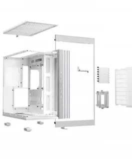 Be quiet! Case Light Base 600 DX бял