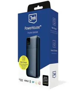 Alternative view of 3MK външна батерия 20000mAh Mult i Charge QC+PD PowerHou
