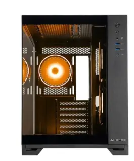 Alternative view of Chieftec Case ISIO GM-30B-TG-OP 6x Fans ARGB