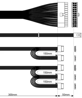 Alternative view of AKYGA AK-B1-400 ATX 400 захранващ блок