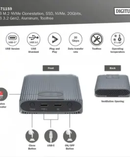 Digitus кутия за външен хард диск DA-71559