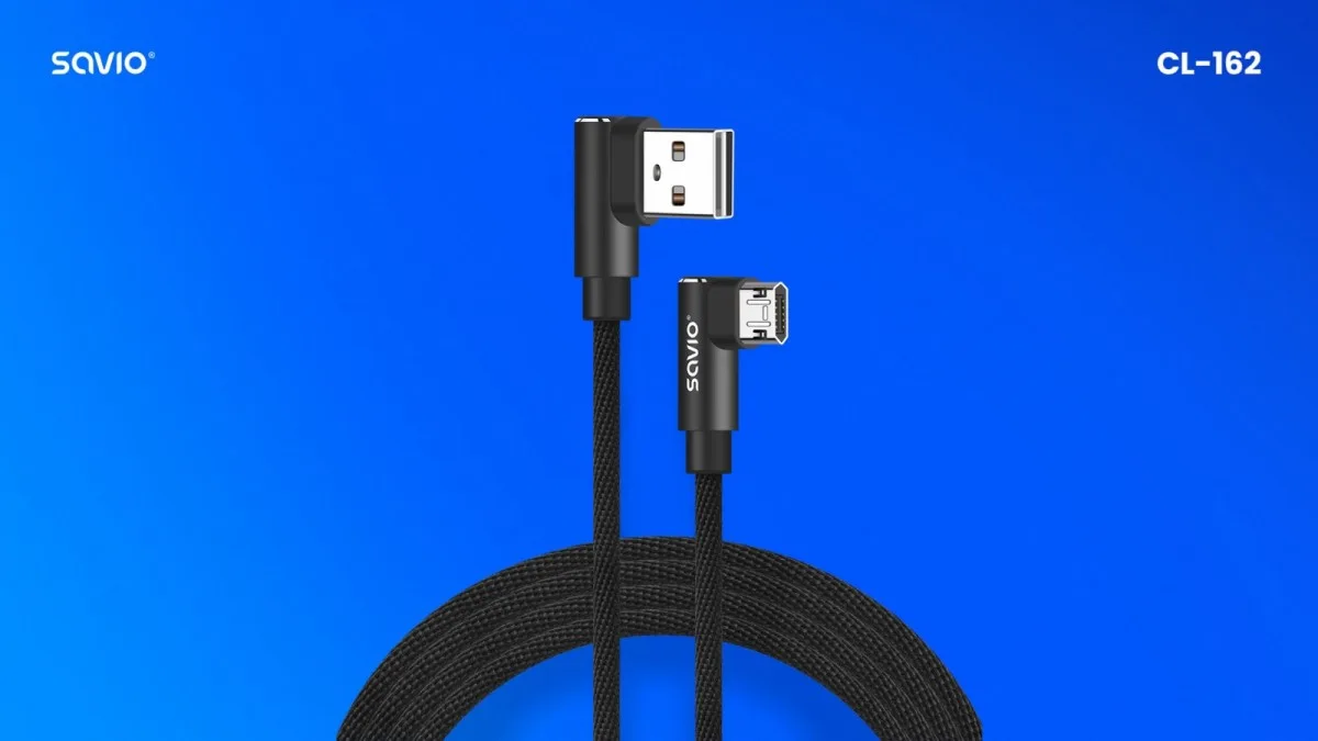 Savio кабел Micro USB CL-162 - Image 5