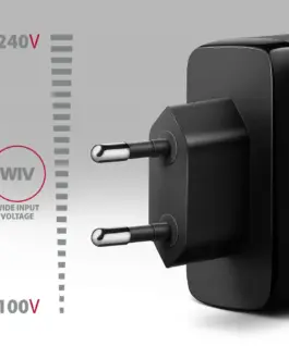 AXAGON ACU-DPQ100 GaN 3xport мрежово зарядно 100W черен