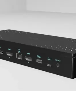 Alternative view of i-tec Universal 5x 4K/60Hz Display Docking Station + Power Delivery 100W