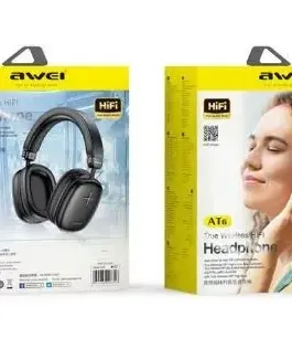 Alternative view of AWEI Bluetooth слушалки AT6 черен