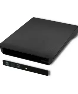 Qoltec Optical drive case CD/ DVD SATAUSB3.0 9.5mm