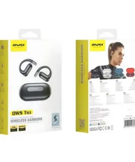 Alternative view of AWEI Bluetooth earbuds 5.4 T93 OWS бял