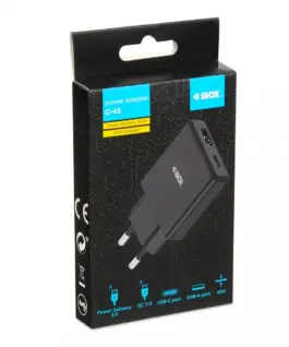 iBOX мрежоо зарядно Ibox C43B