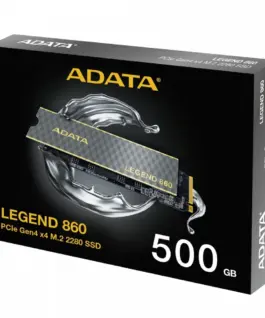 Alternative view of Adata SSD LEGEND 860 500G PCIe 4x4 5000/3000 MB/s M.2