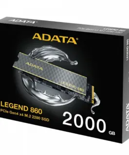Adata SSD LEGEND 860 2TB PCIe 4×4 6000/5000 MB/s M.2