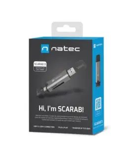 Natec Card reader SCARAB 3 USB A/C SD/MICRO USB 3.