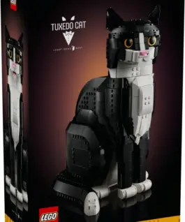 LEGO Blocks Ideas Tuxedo Cat
