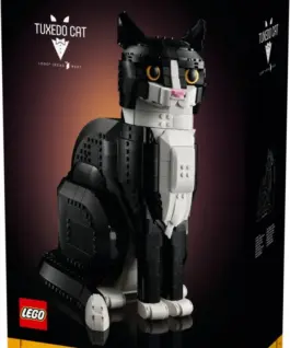 LEGO Blocks Ideas Tuxedo Cat