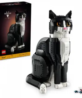 LEGO Blocks Ideas Tuxedo Cat
