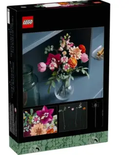 Alternative view of LEGO LEGO Botanicals 10342 Pretty розов Flower Bouquet