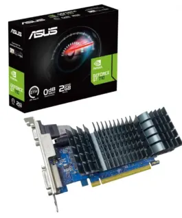 Asus видео карта GeForce GT 710 2GB GDDR5 EVO 64 bit DVI-D/DSUB/HDMI