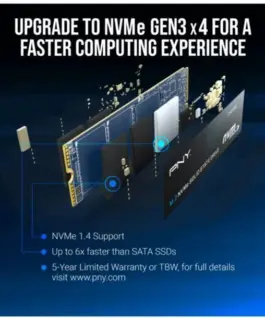 PNY SSD 1TB M.2 2280 BULK M280CS2230-1TB-SI