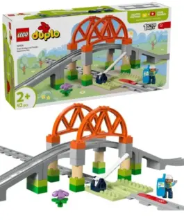 LEGO DUPLO 10426 Train Bridge and Tracks Expansion Set