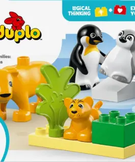 Alternative view of LEGO DUPLO 10442 Wild Animal Families: Penguins & Lions