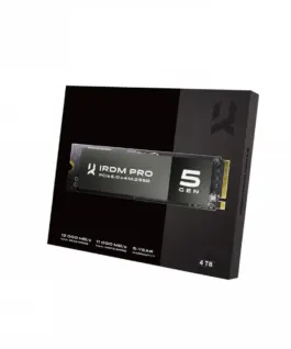 Alternative view of GOODRAM SSD IRDM PRO P54S Gen5 4TB 5x4 2280 12000/11000MB/s
