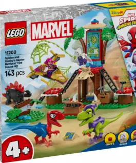 LEGO SPIDEY 11200 Spideys and Gobbys Raptor Battle at Tree House