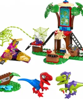 LEGO SPIDEY 11200 Spideys and Gobbys Raptor Battle at Tree House