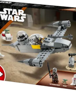 Alternative view of LEGO Star Wars 75410 Mando and Grogus N-1 Starfighter