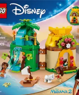Alternative view of LEGO Disney 43260 Moanas Island Fun