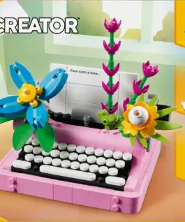 LEGO Blocks Creator 31169 Typewriter with Flowers