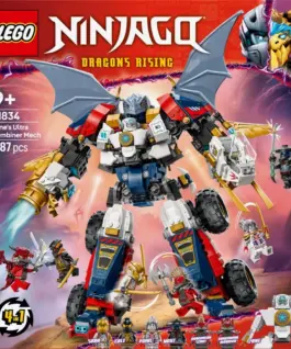 Alternative view of LEGO LEGO Ninjago 71834 Zanes Ultra Combiner Mech