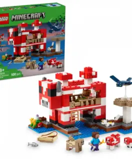 LEGO Bricks Minecraft 21270 The Mooshroom House