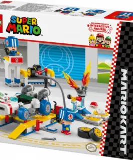 Alternative view of LEGO LEGO Super Mario 72035 Mario Kart - Toads Garage