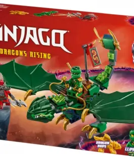 Alternative view of LEGO Ninjago 71829 Lloyds зелен Forest Dragon