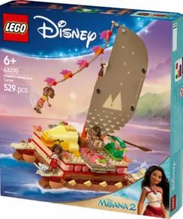 LEGO Disney 43270 Moanas Adventure Canoe