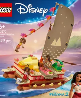 LEGO Disney 43270 Moanas Adventure Canoe