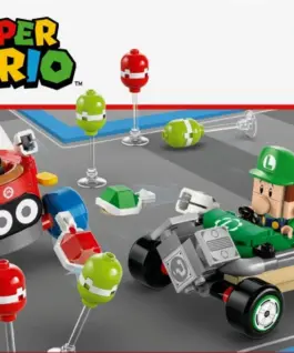 LEGO LEGO Super Mario 72034 Mario Kart – Baby Mario vs. Baby Luigi