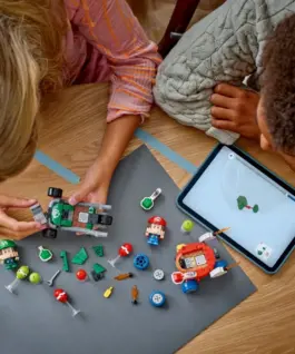 LEGO LEGO Super Mario 72034 Mario Kart – Baby Mario vs. Baby Luigi