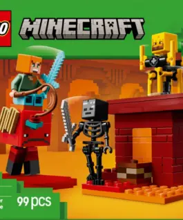 LEGO Minecraft 21266 The Nether Lava Battle