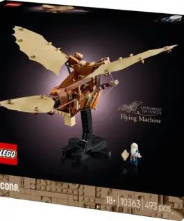 Alternative view of LEGO LEGO Icons 10363 Leonardo da Vincis Flying Machine